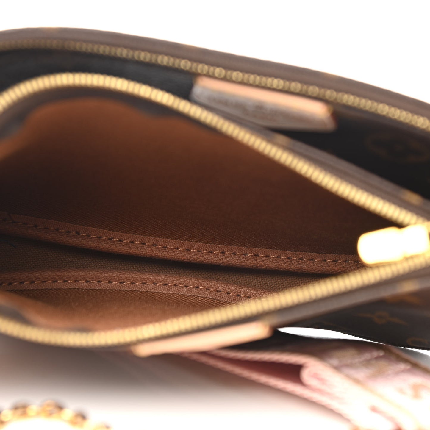 Monogram Multi Pochette Accessories Rose Clair