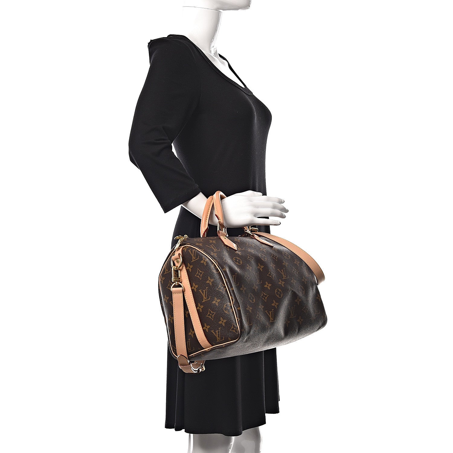 Louis Vuitton Monogram Speedy Bandouliere 30 2 of 13