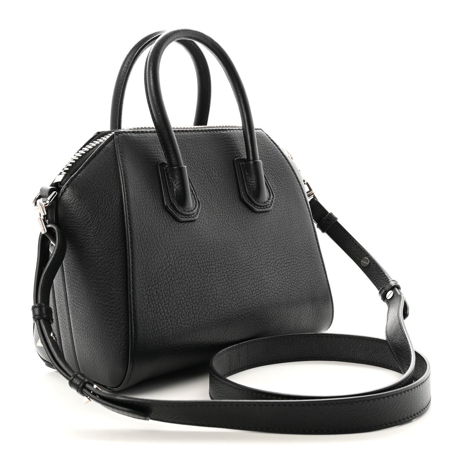 Givenchy Sugar Goatskin Mini Antigona Black 3 of 10