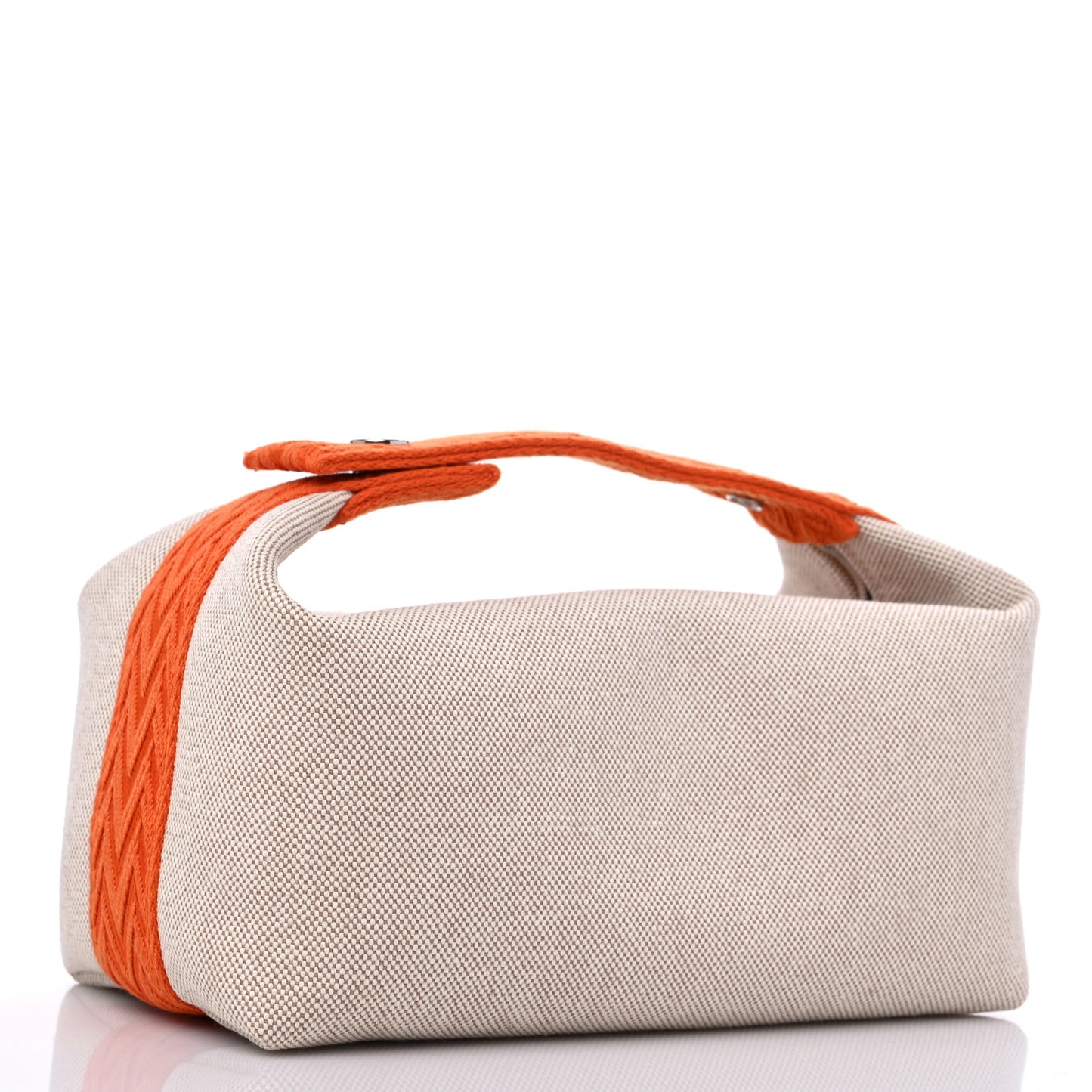 Canvas Small Bride-A-Brac Pouch Natural Orange