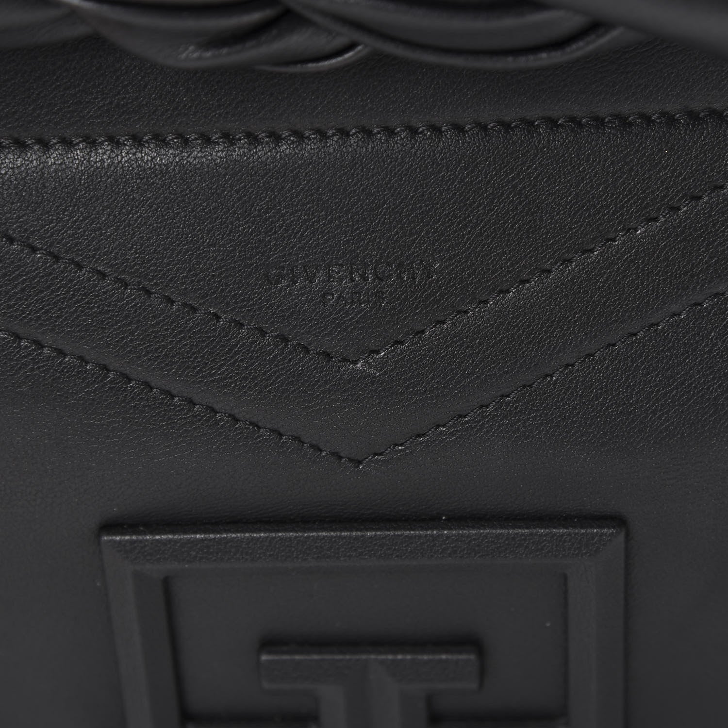 Givenchy Calfskin Small ID93 Satchel Black 10 of 11