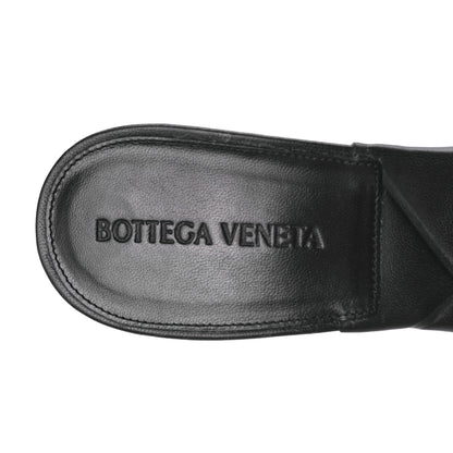 Bottega Veneta Nappa Quilted Rubber Lido Mule Sandals 37 Black 7 of 7