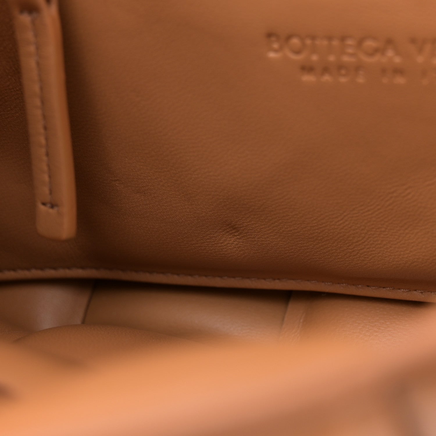 Bottega Veneta Nappa Maxi Intreccio Padded Cassette Crossbody Bag Caramel 11 of 13