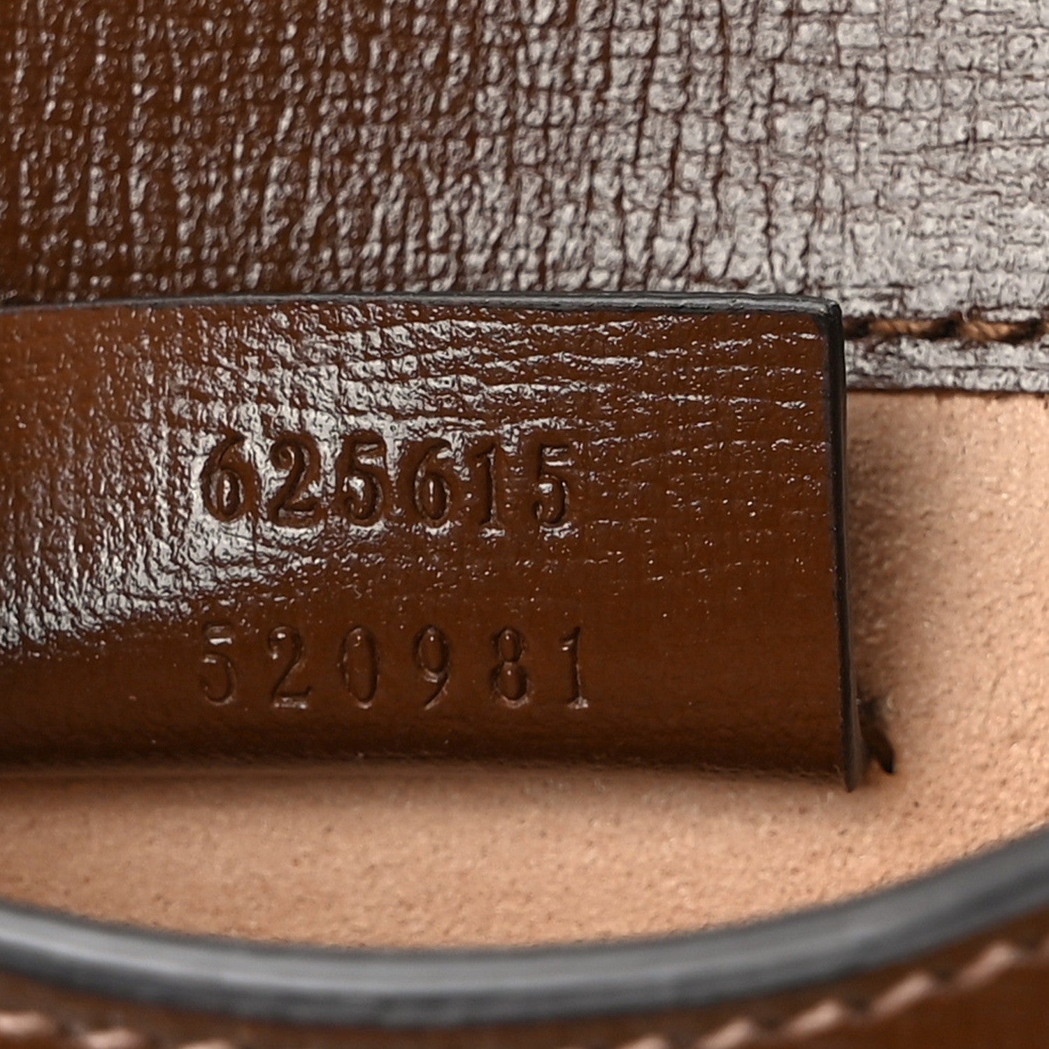 Gucci GG Supreme Monogram Mini Horsebit 1955 Crossbody Bag Beige Brown Sugar 7 of 10