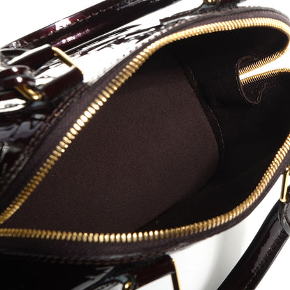Louis Vuitton Vernis Alma BB Amarante 5 of 8
