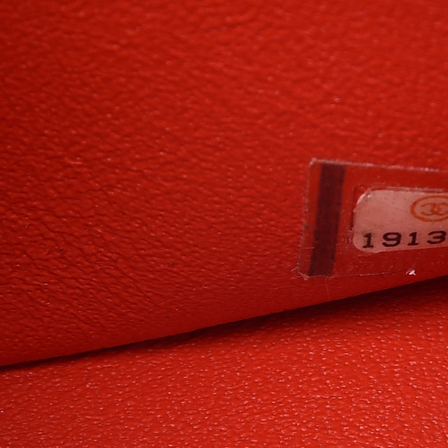 Patent Quilted Jumbo Double Flap Dark Red