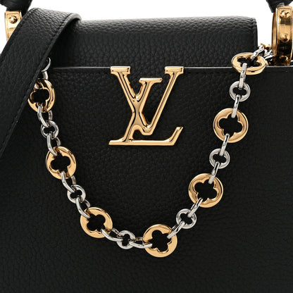 Louis Vuitton Taurillon Chain On You Capucines BB Black 7 of 9