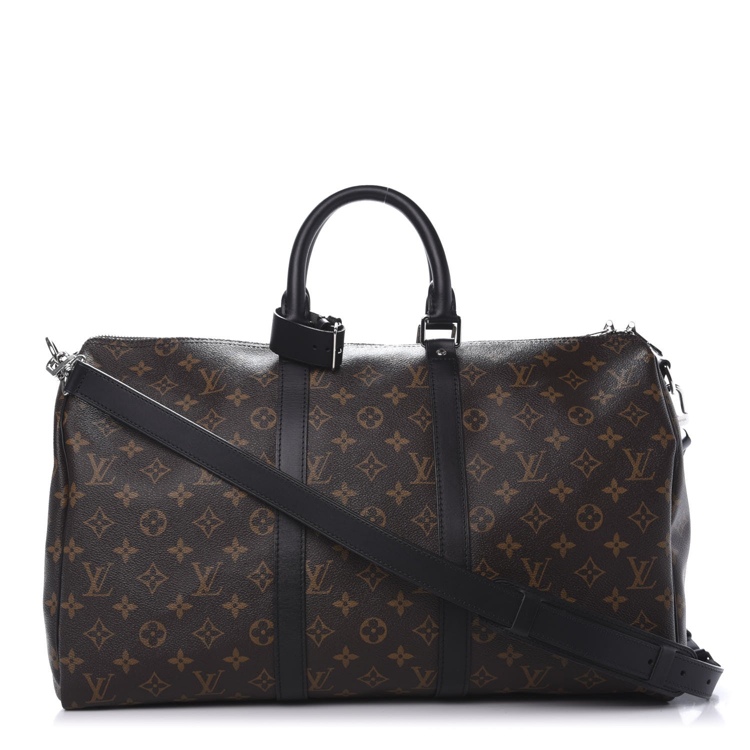 Louis Vuitton Monogram Macassar Keepall Bandouliere 45 1 of 9