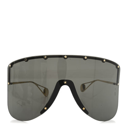 Gucci Star Studded Shield Sunglasses GG1244S Black 2 of 6