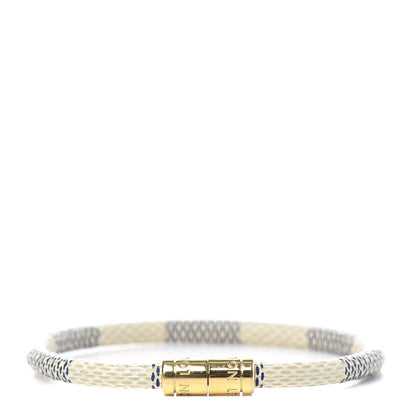 Louis Vuitton Damier Azur Keep It Bracelet 17 1 of 3