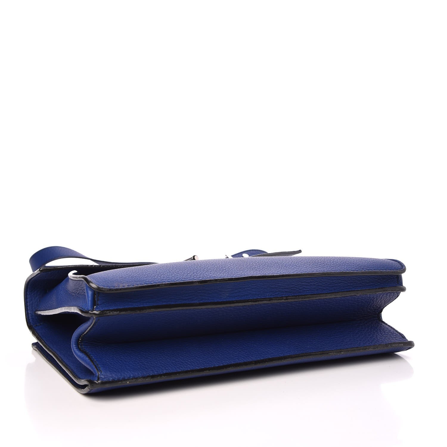 Proenza Schouler Grained Calfskin Medium Hava Top Handle Bag Lapis 5 of 9