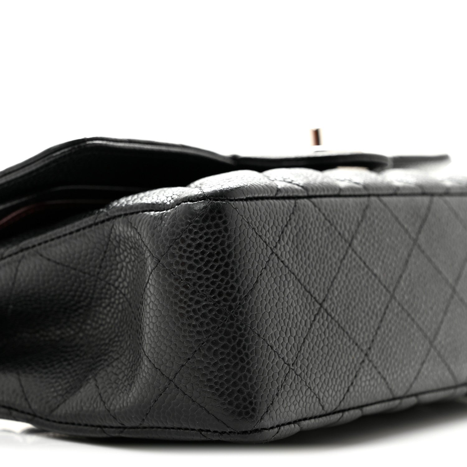 Chanel Caviar Quilted Small Double Flap Black 9 of 12