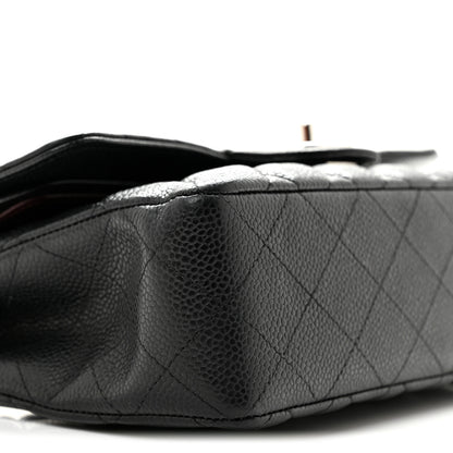 Chanel Caviar Quilted Small Double Flap Black 9 of 12