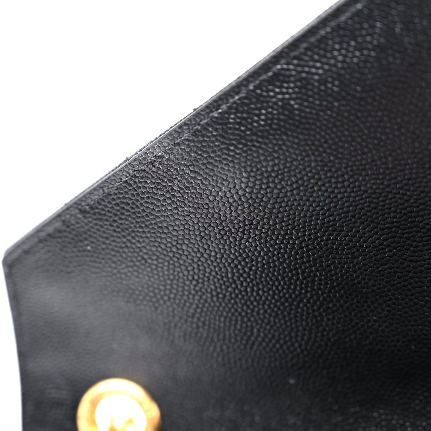 Saint Laurent Grain De Poudre Textured Mixed Matelasse Triquilt Medium Monogram Satchel Black 10 of 10
