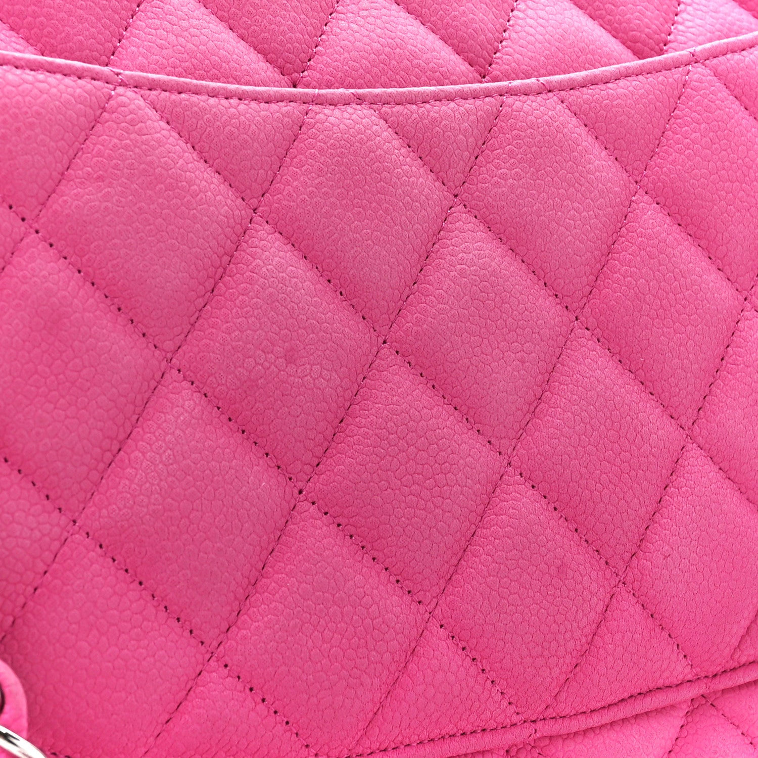 Chanel Iridescent Caviar Quilted Jumbo Double Flap Pink 13 of 16