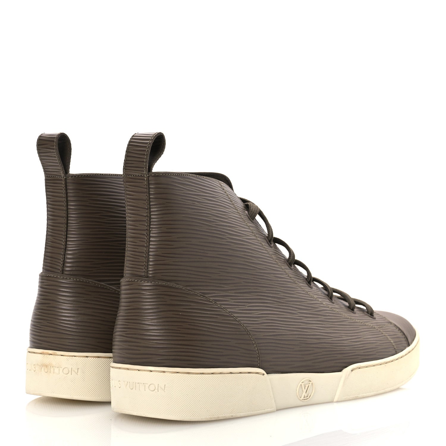 Louis Vuitton Epi Match Up Sneakers 8 Kaki 5 of 11