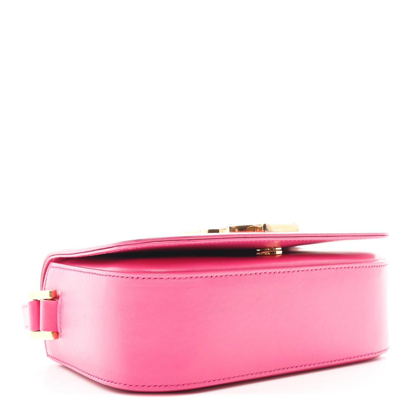 Smooth Calfskin Small Classic Monogram Universite Bag Fuchsia