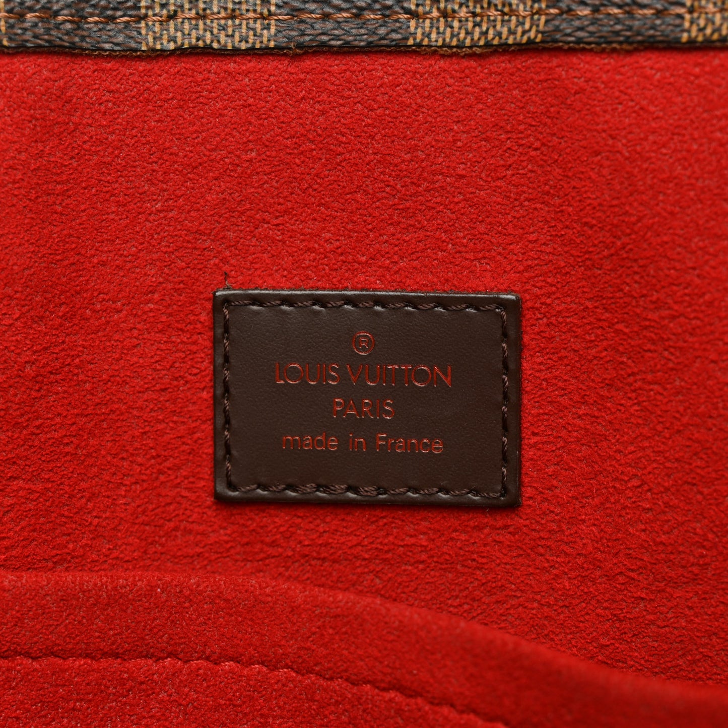Damier Ebene Sac Plat