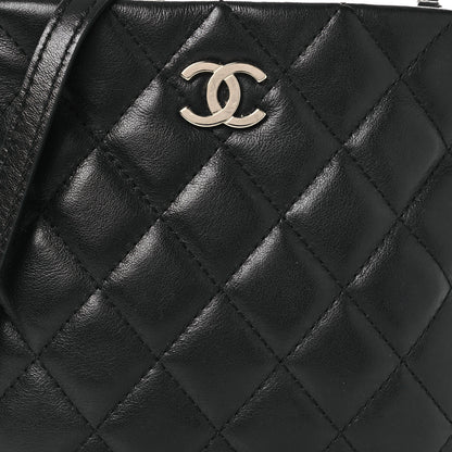 Chanel Calfskin Quilted Crossbody Bag Black 9 of 12