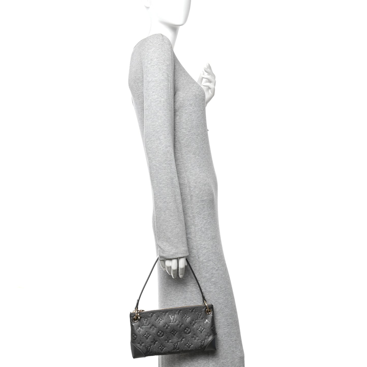Shimmery Empreinte Pochette Sevres Gun Metal