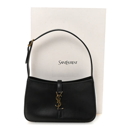 Saint Laurent Smooth Calfskin Le 5 A 7 Hobo Black 10 of 10