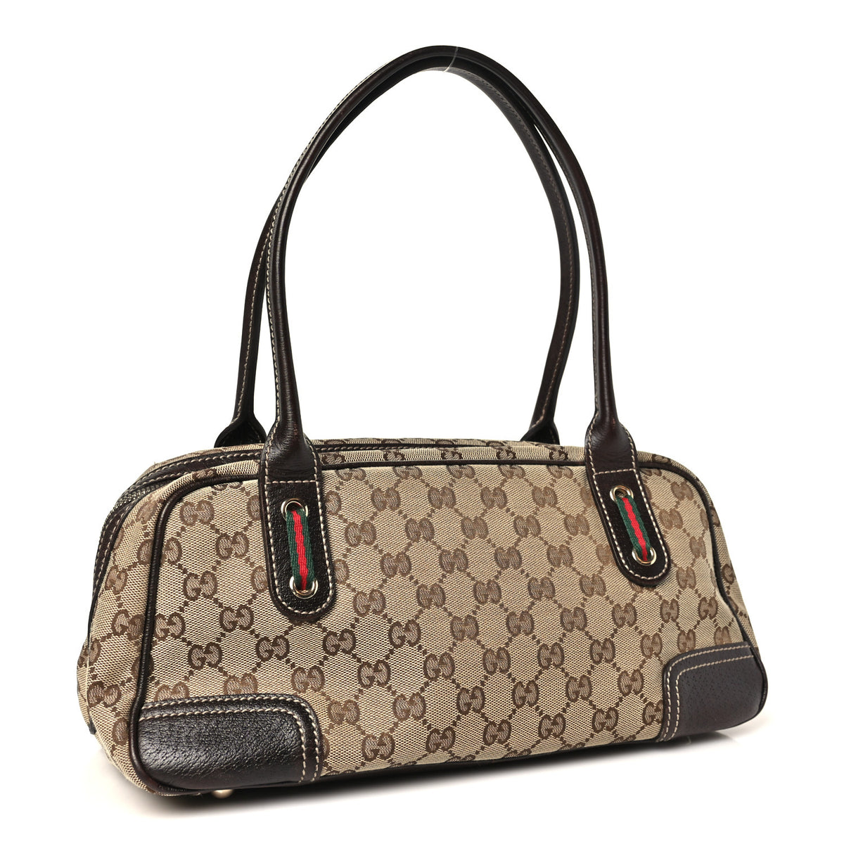 Monogram Small Princy Satchel Dark Brown