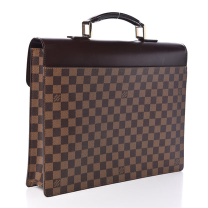 Louis Vuitton Damier Ebene Altona PM Briefcase 3 of 14