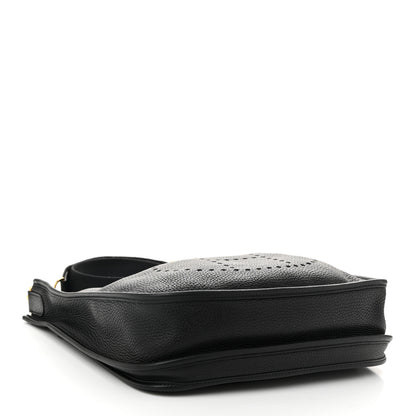 Hermes Taurillon Clemence Evelyne III PM Black 4 of 11