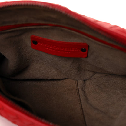 Bottega Veneta Nappa Intrecciato Nodini Crossbody Messenger Red 4 of 7
