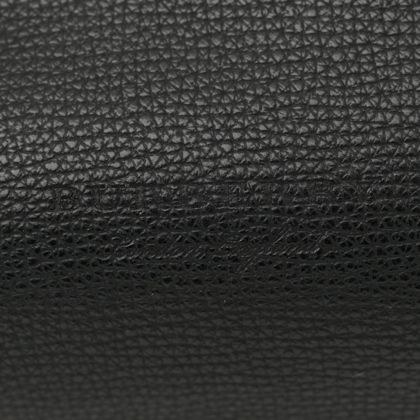 Grainy Calfskin Haymarket Check Medium Reversible Tote Black