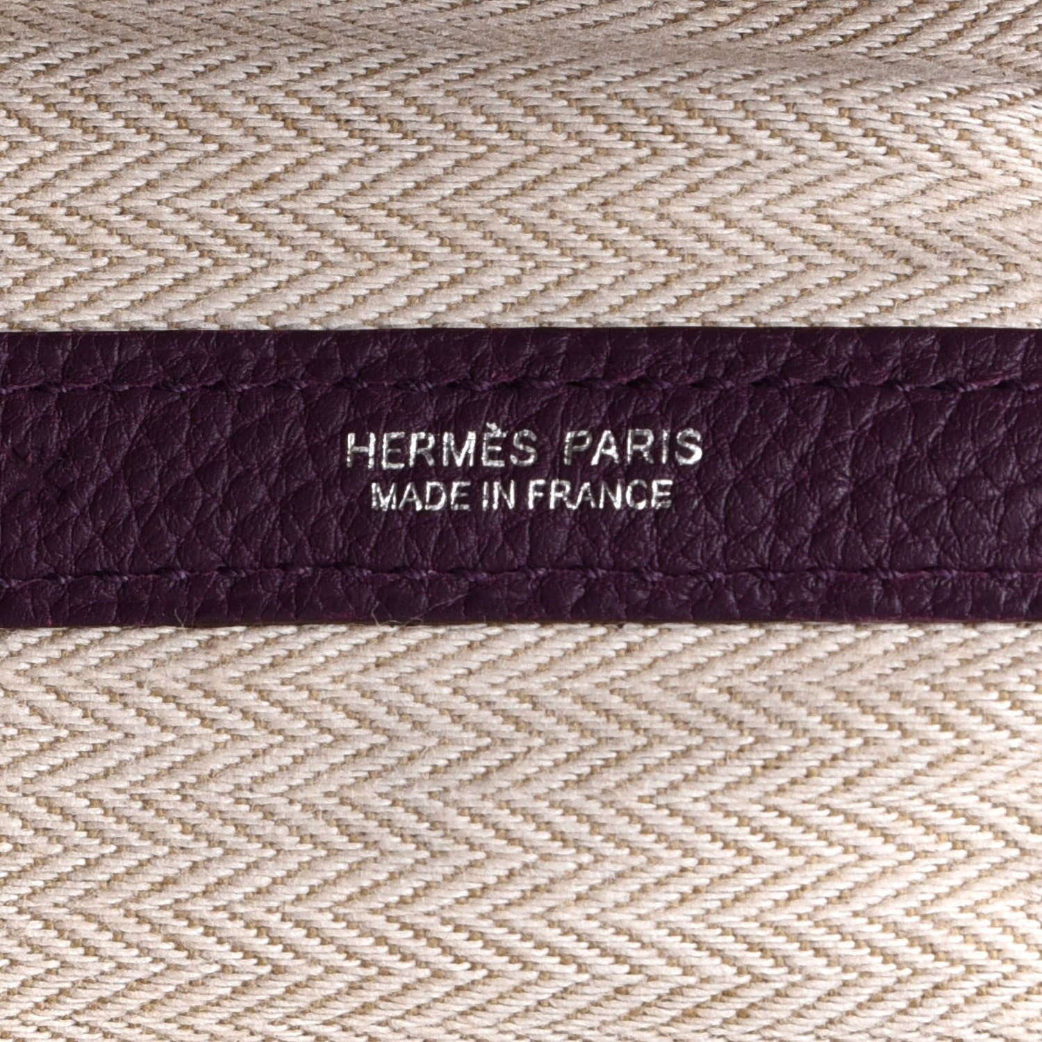 Hermes Negonda Garden Party 36 MM Cassis 6 of 13