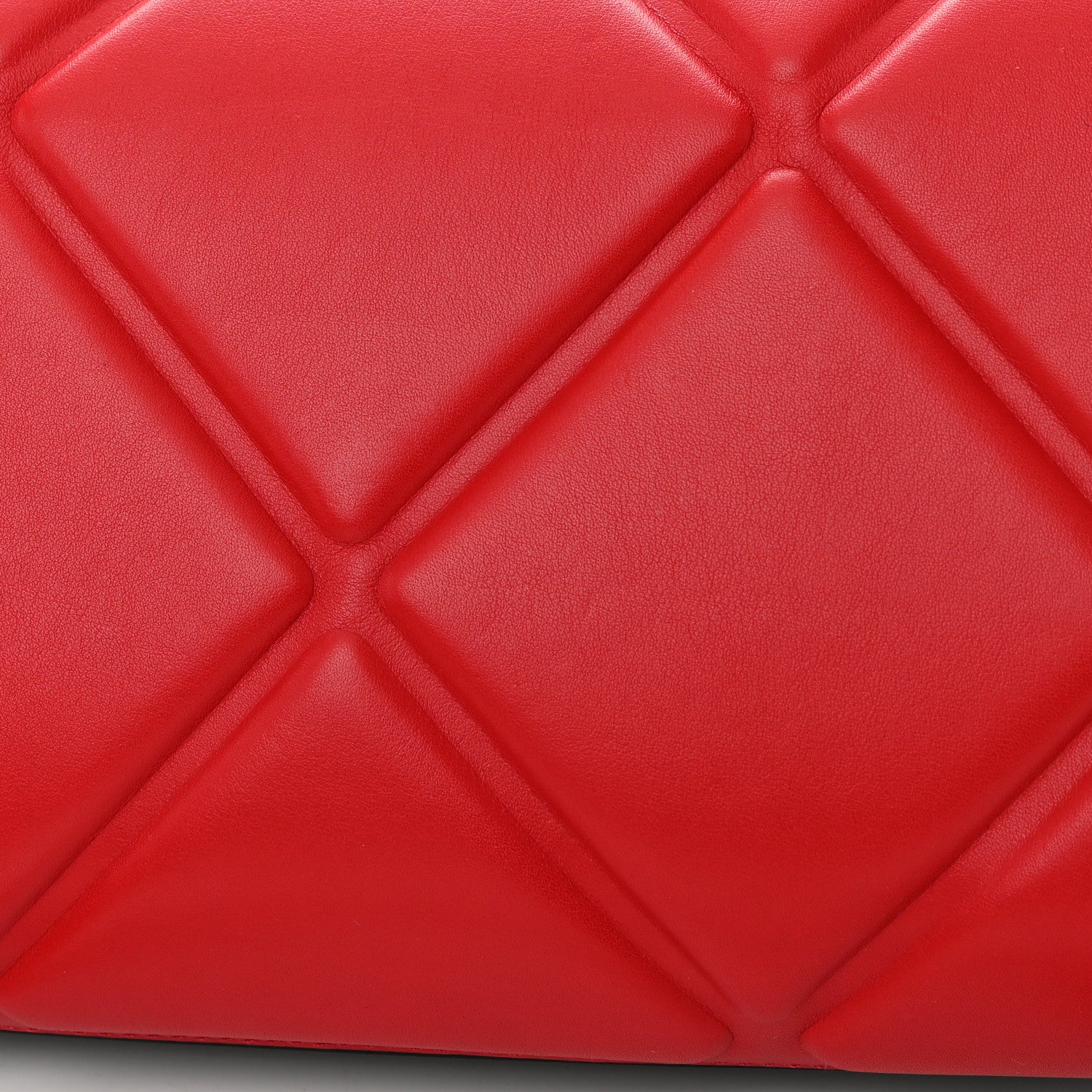 Alexander McQueen Calfskin The Story Quilted Shoulder Bag Red 12 of 15