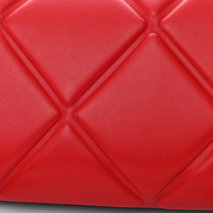 Alexander McQueen Calfskin The Story Quilted Shoulder Bag Red 12 of 15