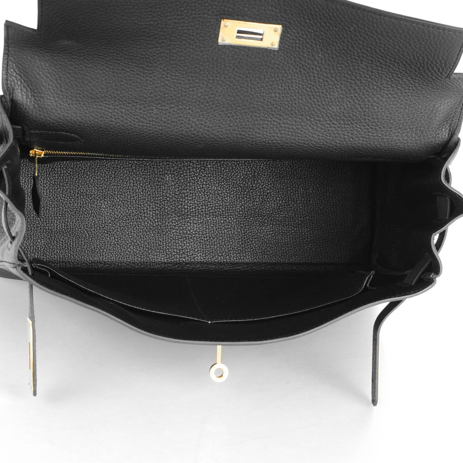 Hermes Togo Kelly Retourne 32 Black 6 of 25