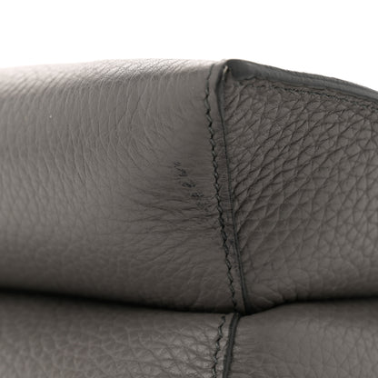 Tom Ford Pebbled Calfskin Small Alix Padlock Zip Hobo Bag Grey 12 of 12