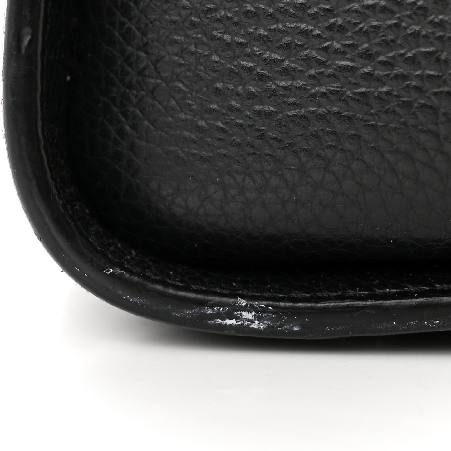 Calfskin Logo Embossed Small Tool 2.0 North-South Tote Black