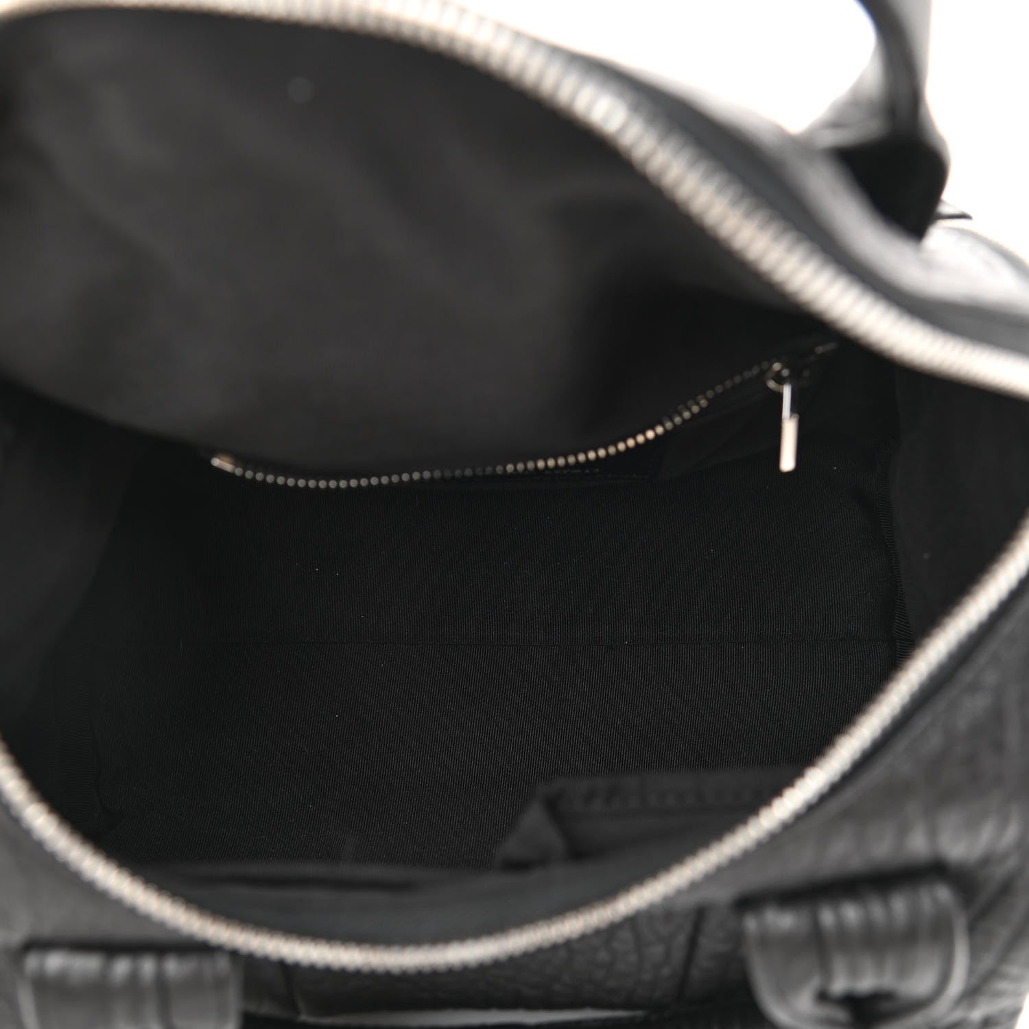 Alexander Wang Pebbled Lambskin Mini Rockie Black Rhodium Hardware 4 of 6