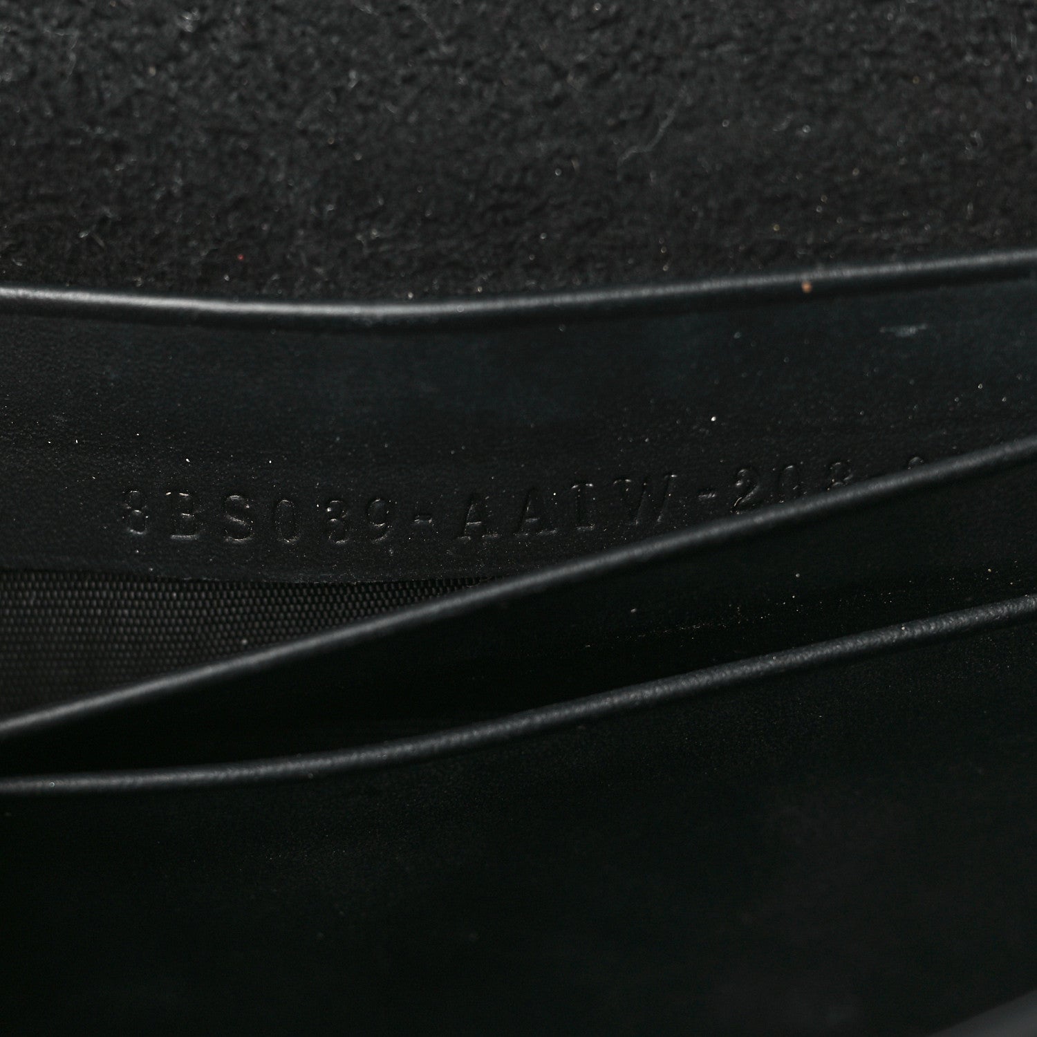 Fendi Vitello King Mini Flat Baguette Black 7 of 9