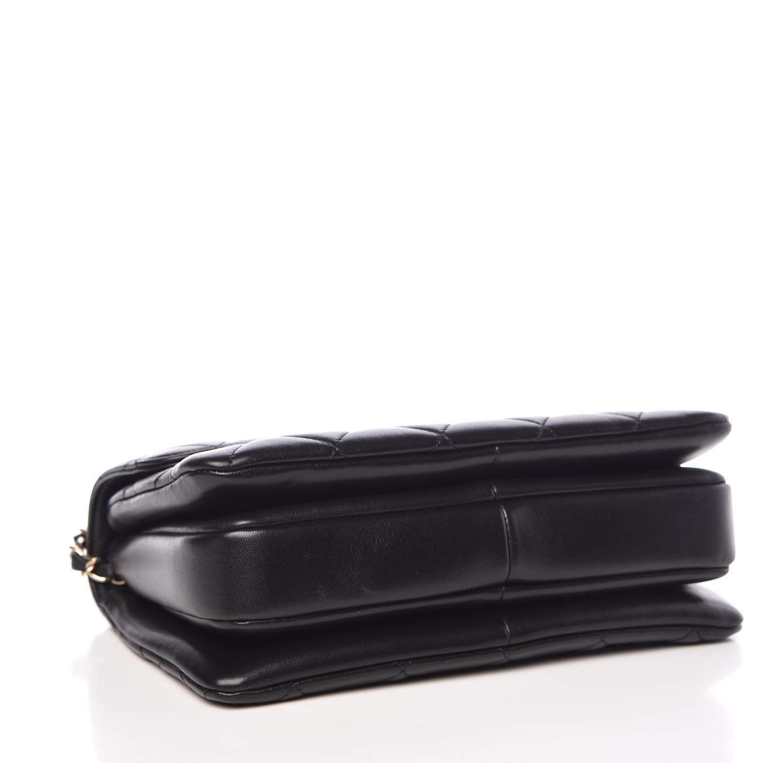Chanel Lambskin Quilted Small Trendy CC Dual Handle Flap Bag Black 3 of 11