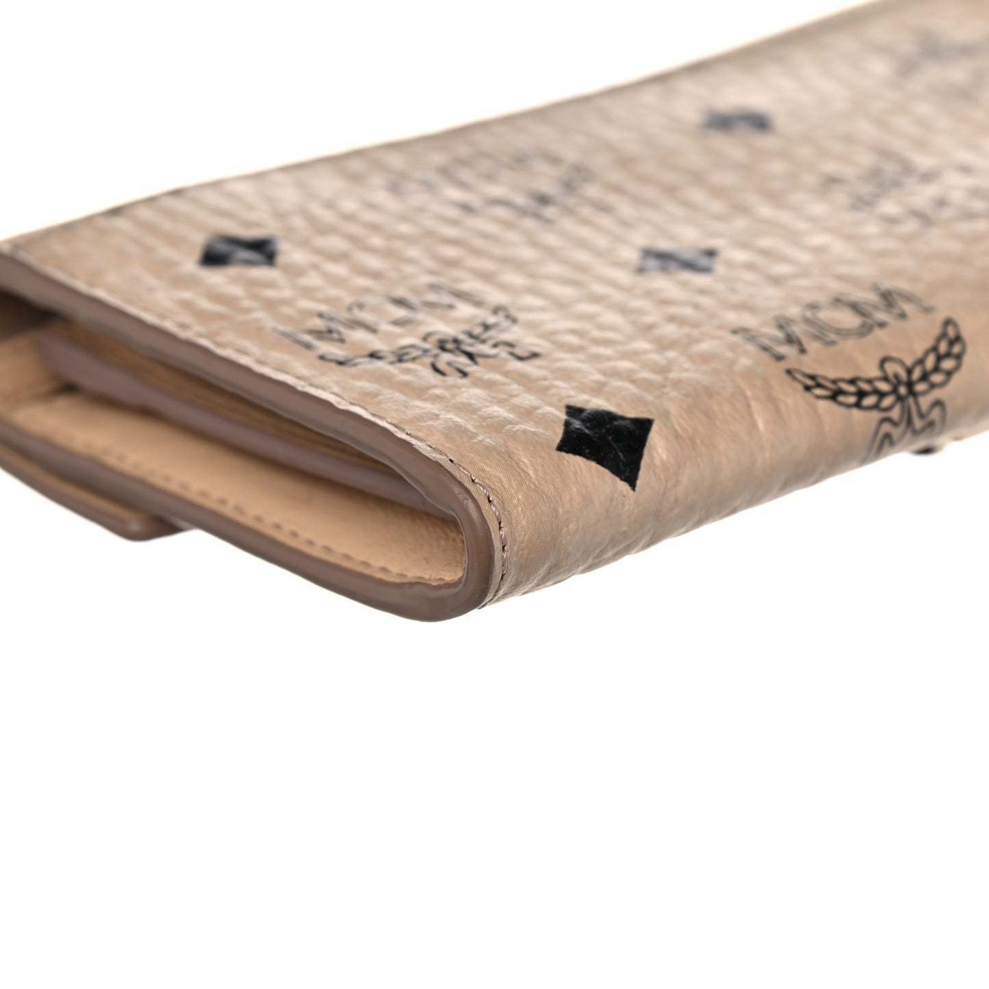 Visetos Large Patricia Wallet On Chain Beige