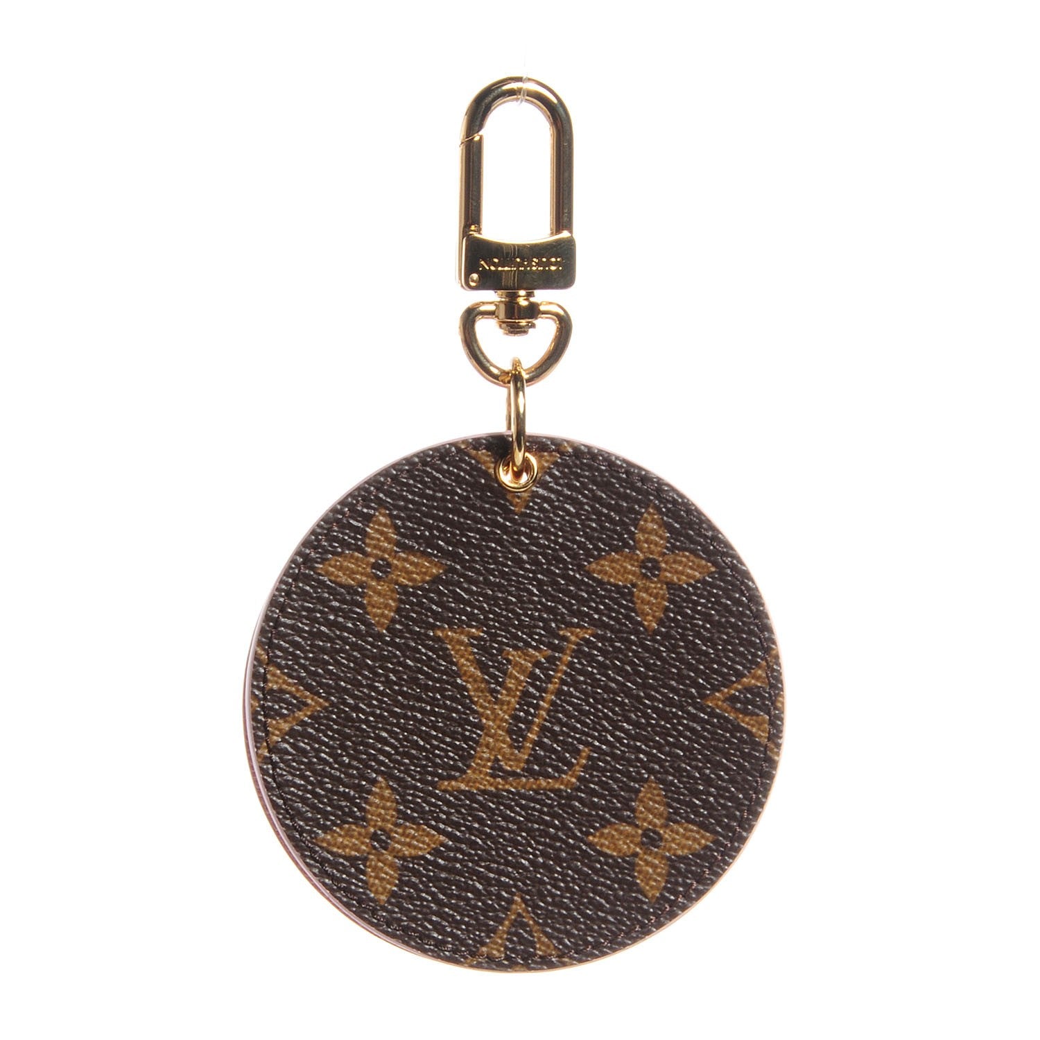 Louis Vuitton Monogram LV Mirror Key Holder Rose Ballerine 1 of 8
