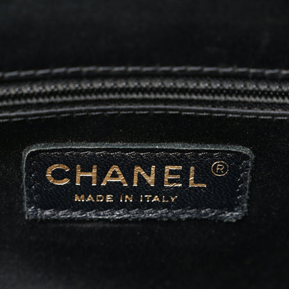 Chanel Caviar Quilted XL Grand Shopping Tote GST Black 6 of 10