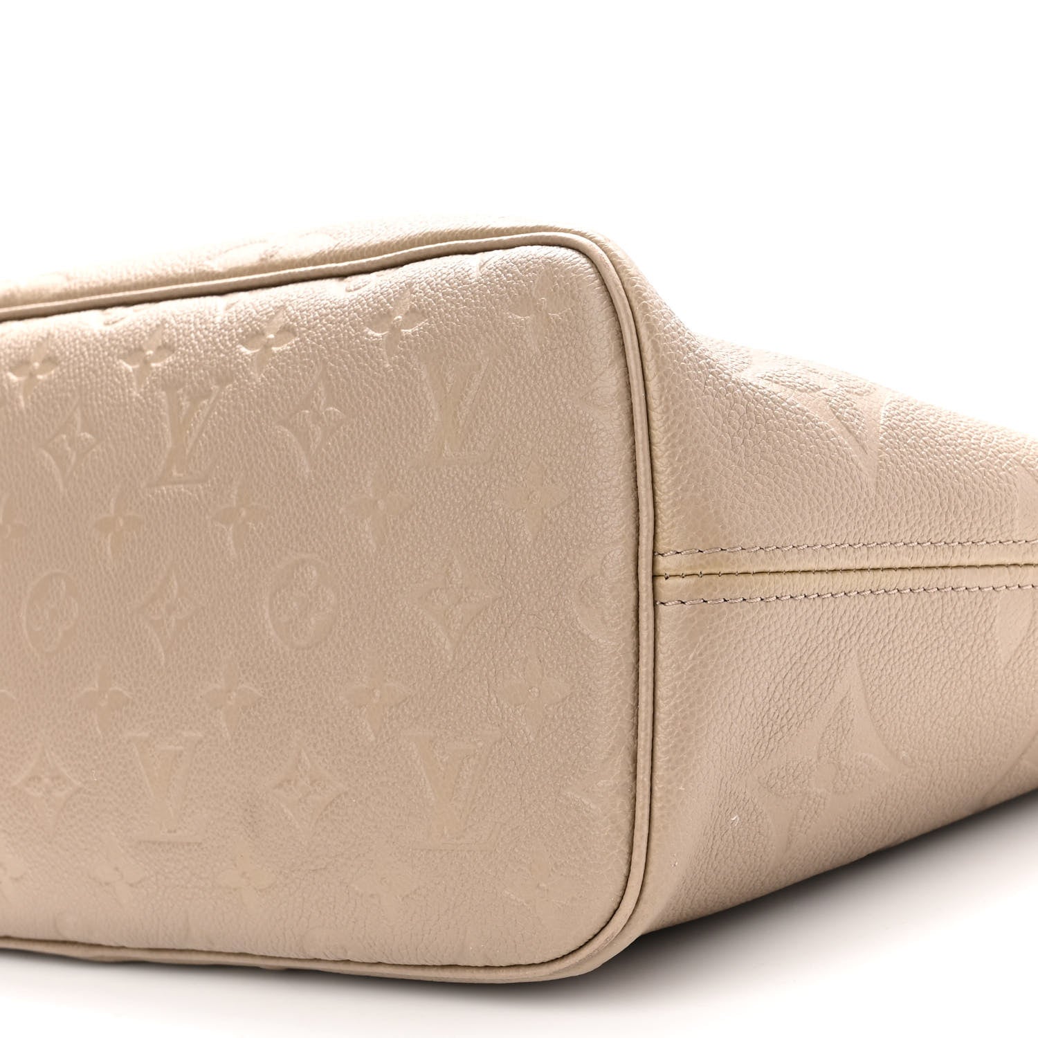 Louis Vuitton Empreinte Monogram Giant Neverfull MM Tourterelle 9 of 12