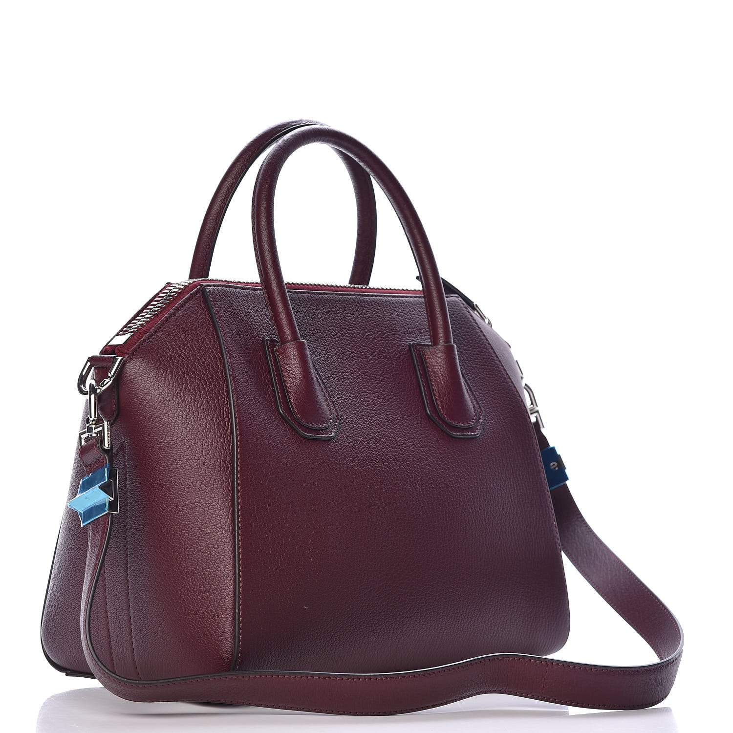 Givenchy Sugar Goatskin Small Antigona Aubergine 3 of 10