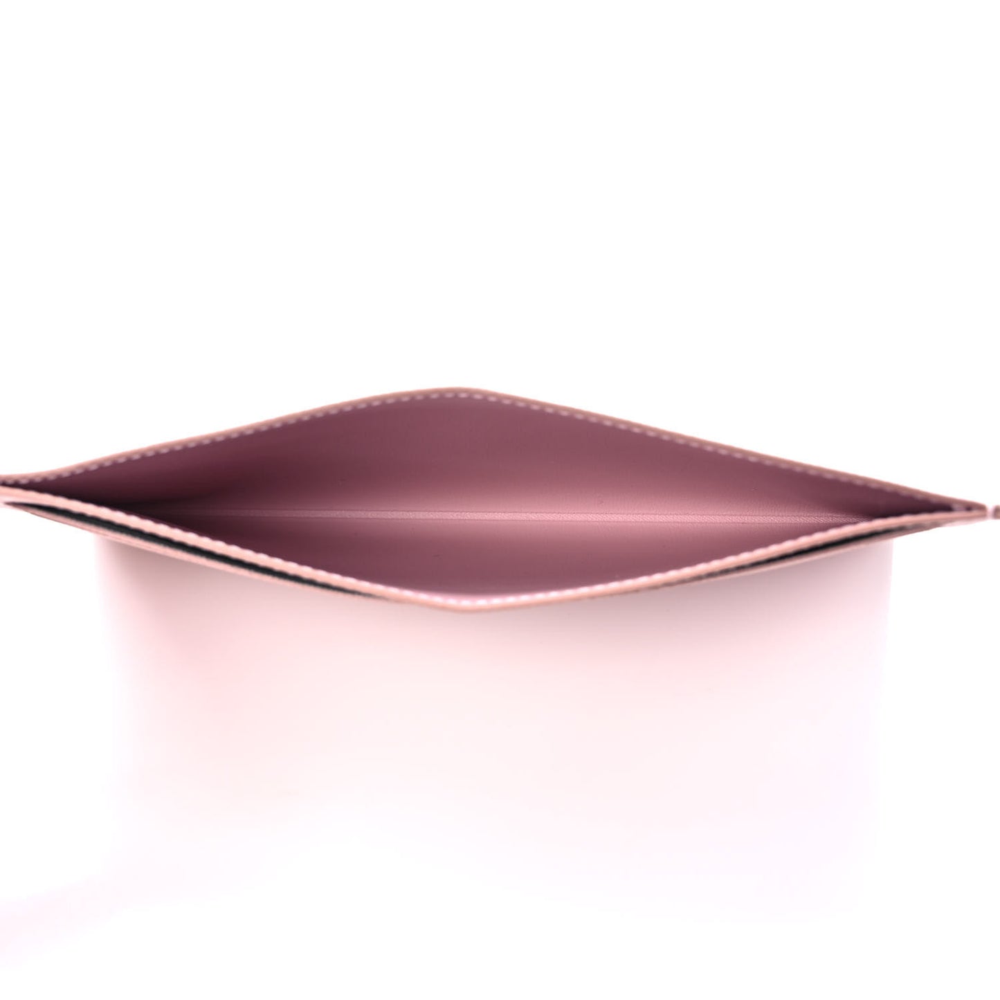 Calfskin Felicie Card Holder Insert Rose Ballerine