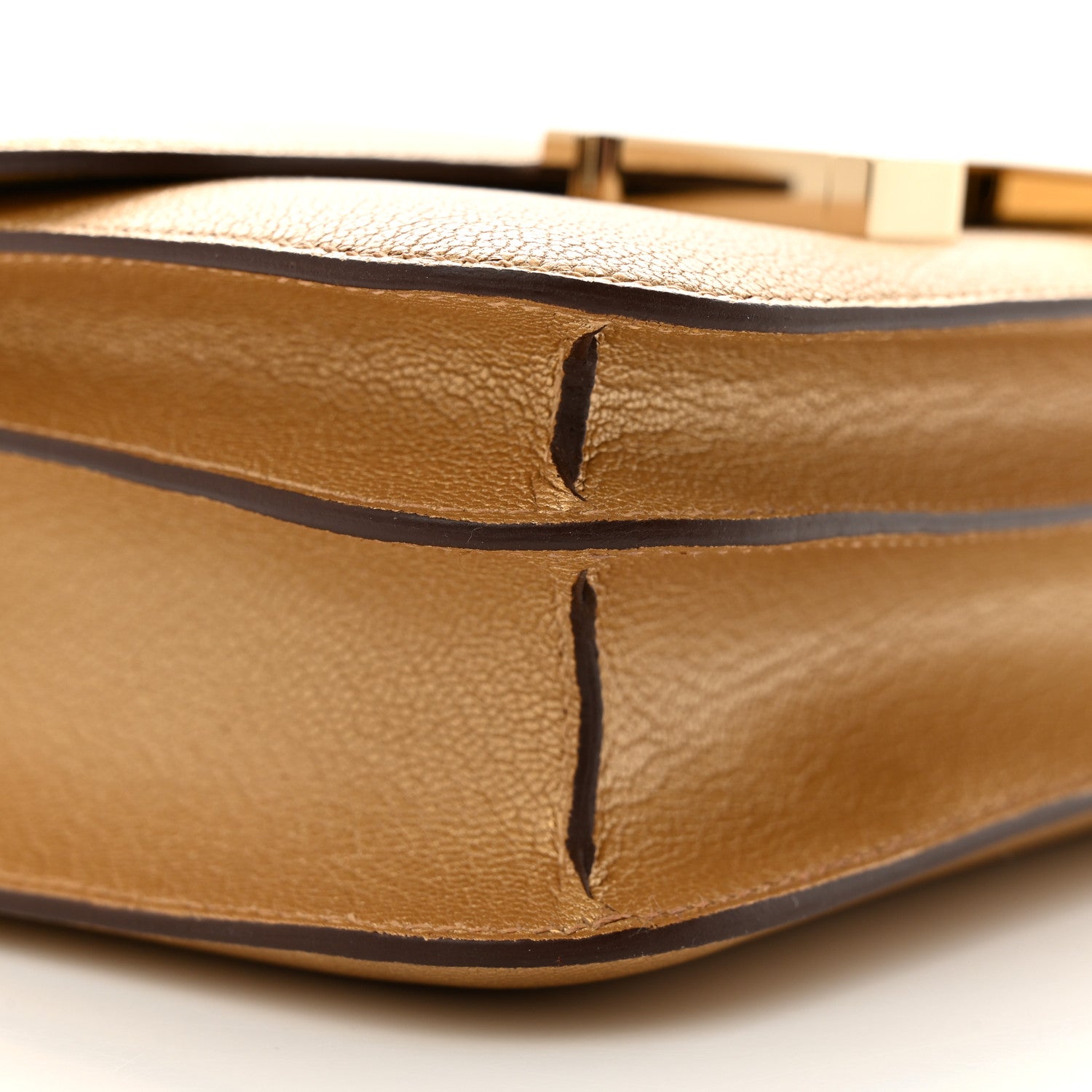 Hermes Metallic Chevre Chamkilight Constance 18 Dore 8 of 10