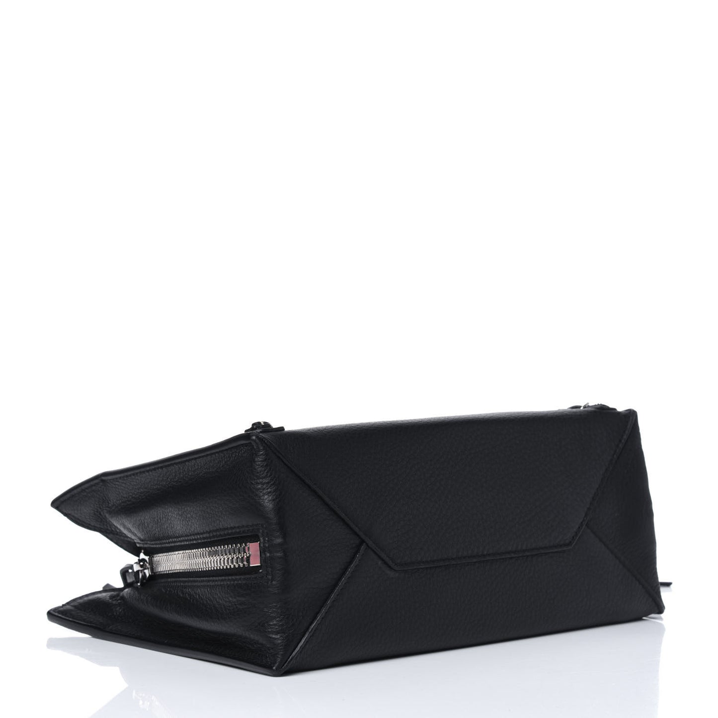 Veau Papier A6 Zip Around Tote Black