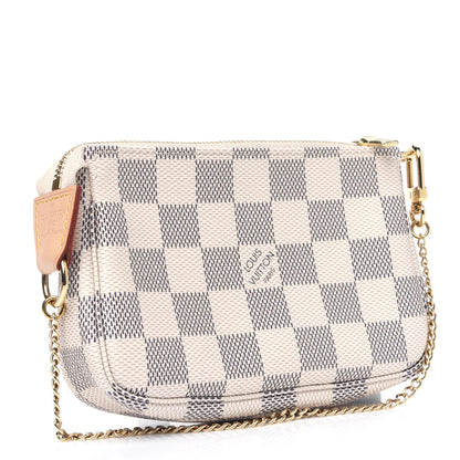 Louis Vuitton Damier Azur Mini Pochette Accessories 2 of 5