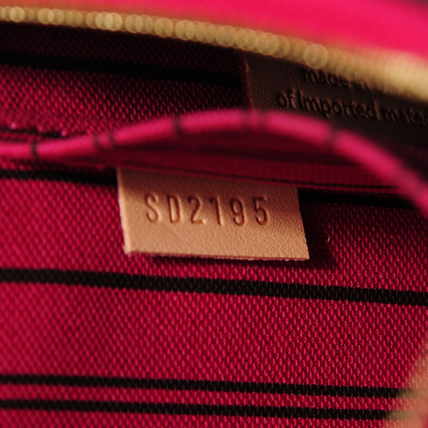 Louis Vuitton Monogram Neverfull MM GM Pochette Pivoine 7 of 8