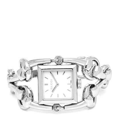 Gucci Stainless Steel Mother of Pearl 25mm Signoria Quartz Watch 2 of 4